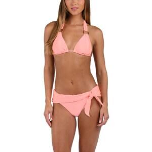 Sunshine 79 Blossom Sunshine Solids Halter Triangle Top Size 8